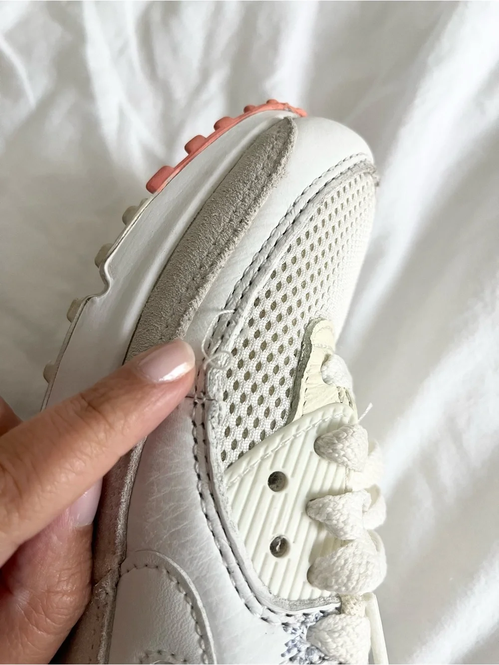 Nike Air Max Multi-Color Cream Base Low-Top Sneaker
